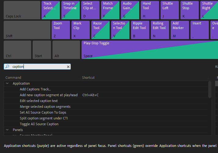 Adobe Premiere Pro 建立字幕